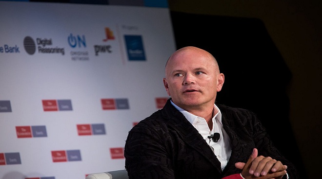 Michael Novogratz, former president of Fortress Investment Group LLC, speaks during The Economist's Finance Disrupted conference in New York, U.S., on Thursday, Oct. 13, 2016. The conference will explore what the digital revolution means for finance and the broader economy. Photographer: Michael Nagle/Bloomberg via Getty Images